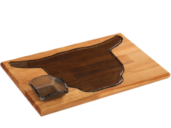 Füzyon Camlı Et Tahtası