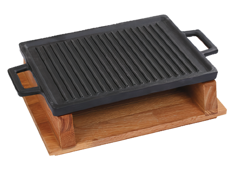 Ahşap Ayaklı Grill Set