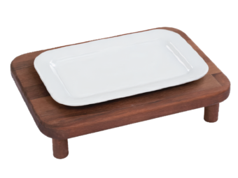 Ayaklı Ahşap Sunum