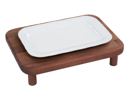 Ayaklı Ahşap Sunum