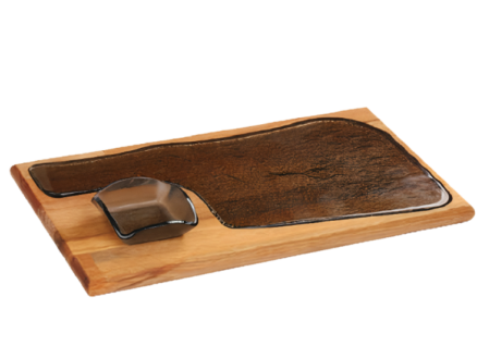 Füzyon Camlı Satır Et Tahtası